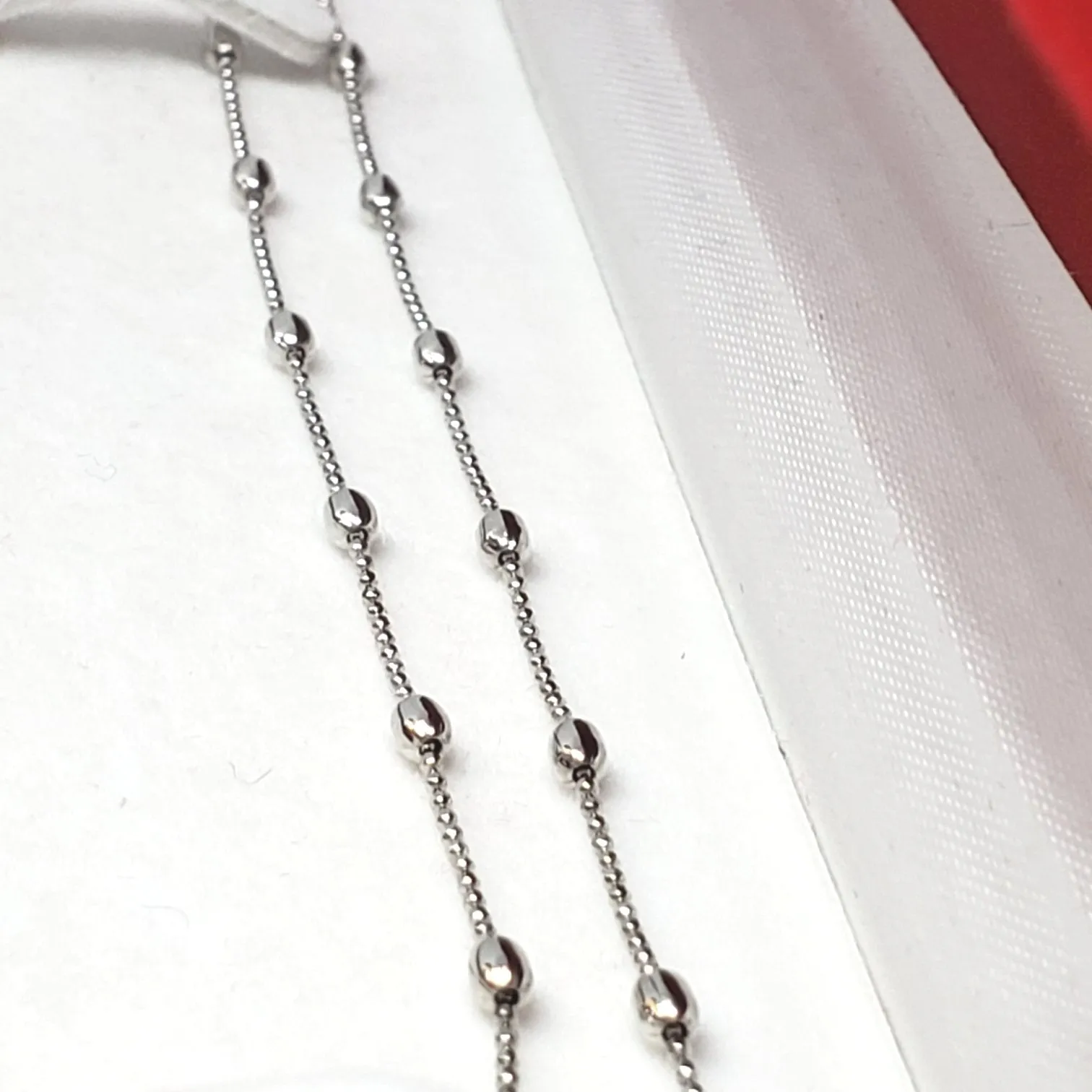 Ball design fashionable real silver anklets