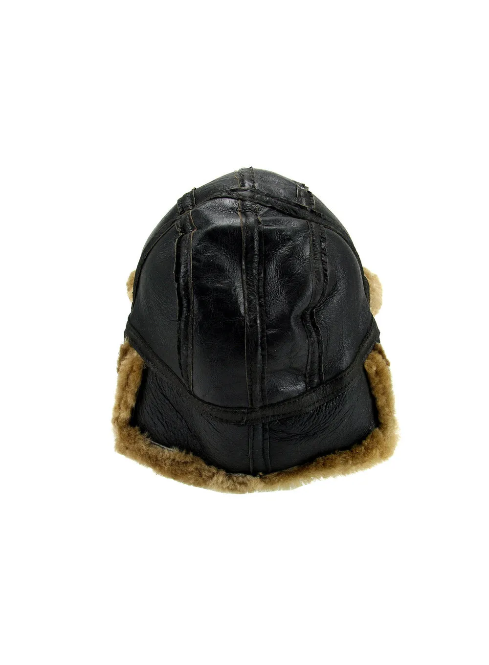 Biggles Sheepskin Flying Helmet