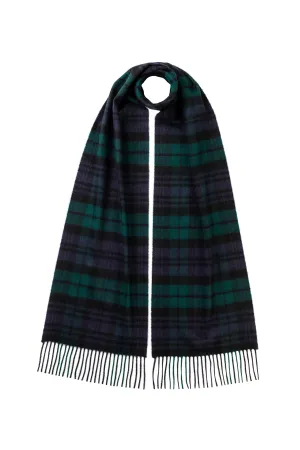 Black Watch Tartan Cashmere Scarf