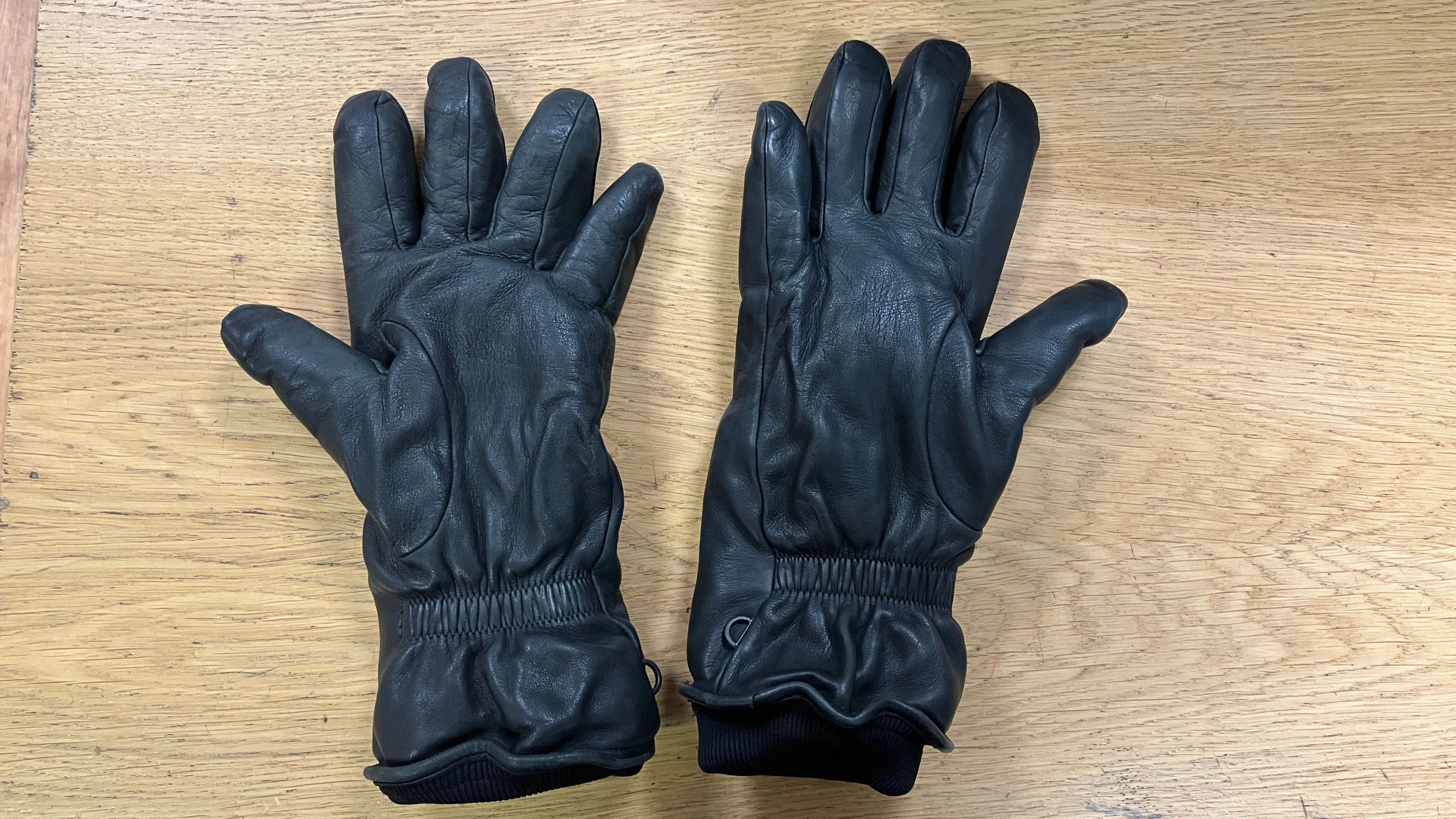 British Army Black Leather Combat Gloves MKII - Grade 1