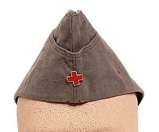 East German DRK Red Cross Garrison Cap