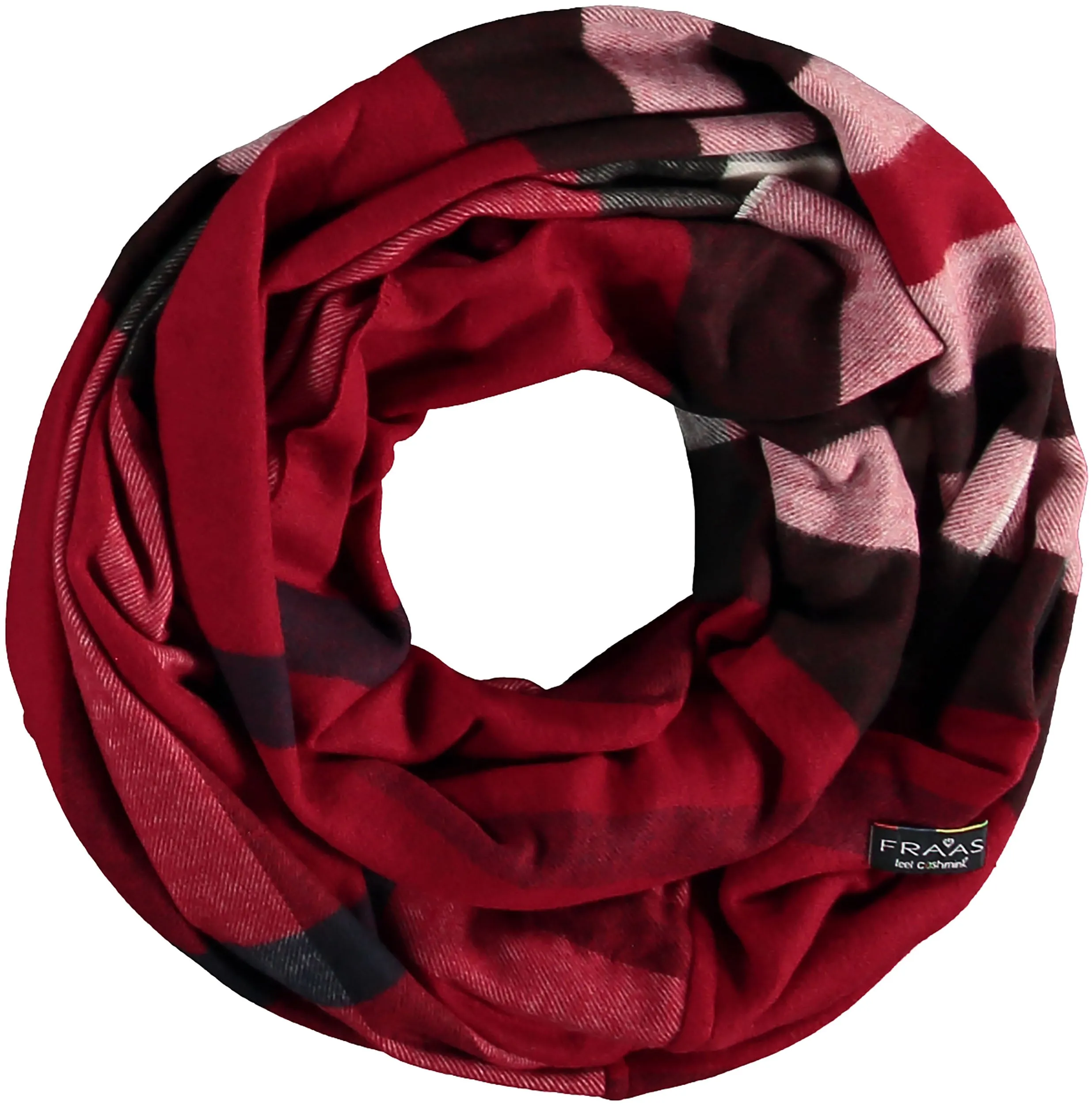 FRAAS Plaid Cashmink® Infinity Scarf