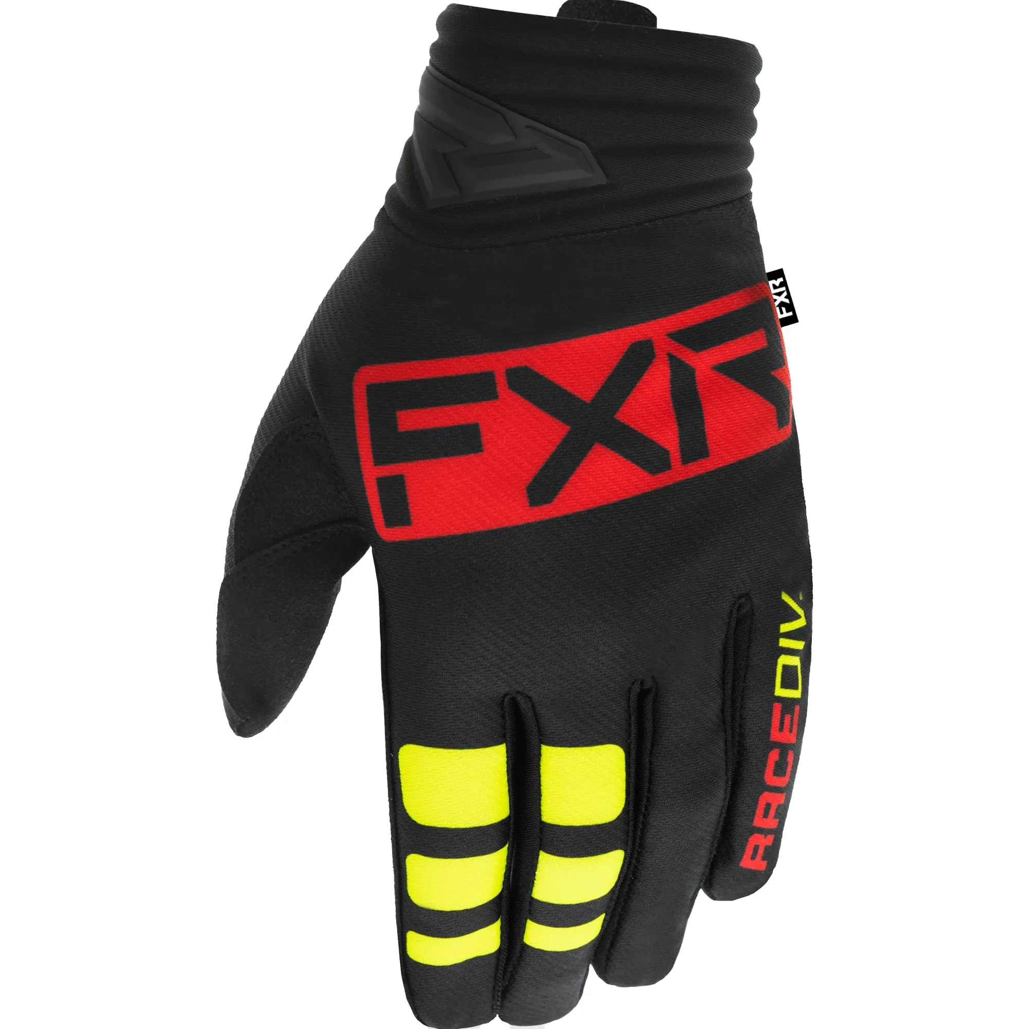 FXR Prime MX Offroad Gloves Black/Nuke Red