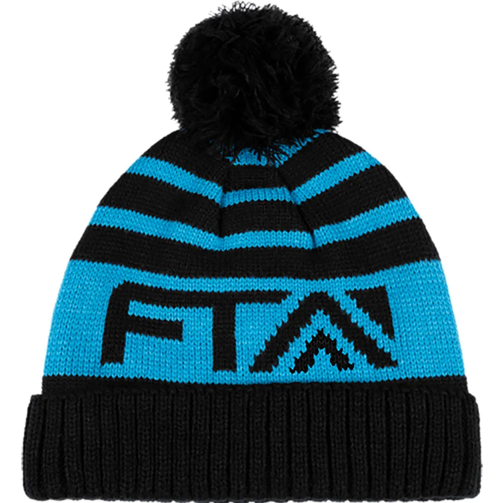 FXR  STYLZ POM Beanie 24 Warm Soft Knit Black Gold