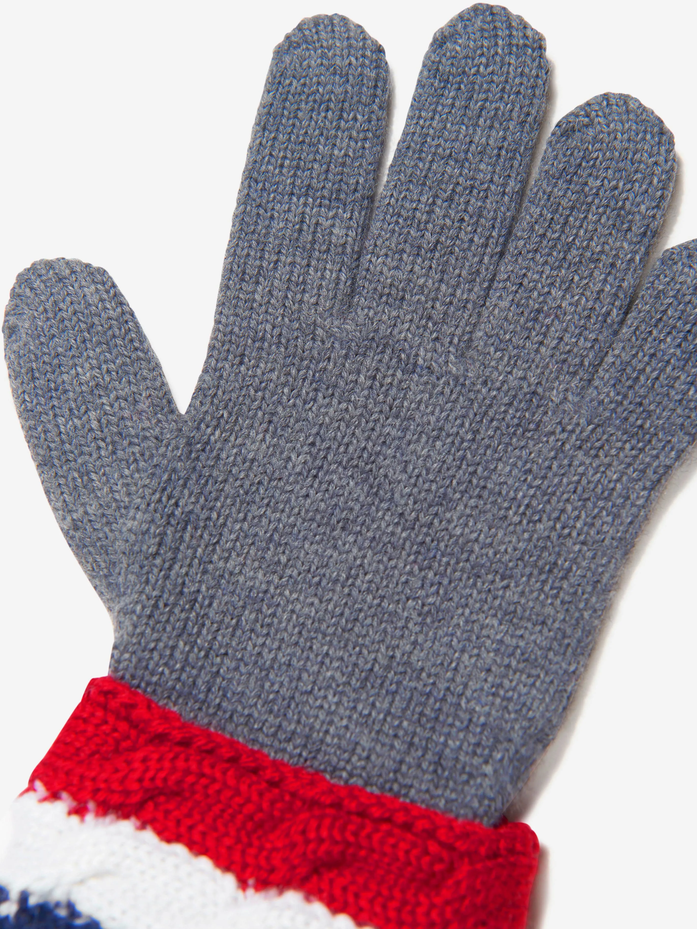 Moncler Enfant Boys Wool Knitted Gloves