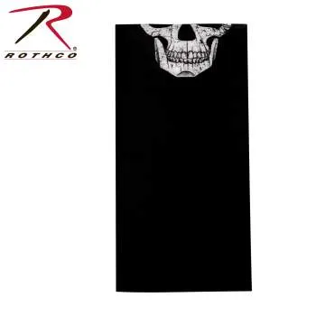 Multi-Use Neck Gaiter and Face Covering Tactical Wrap - Skull Print