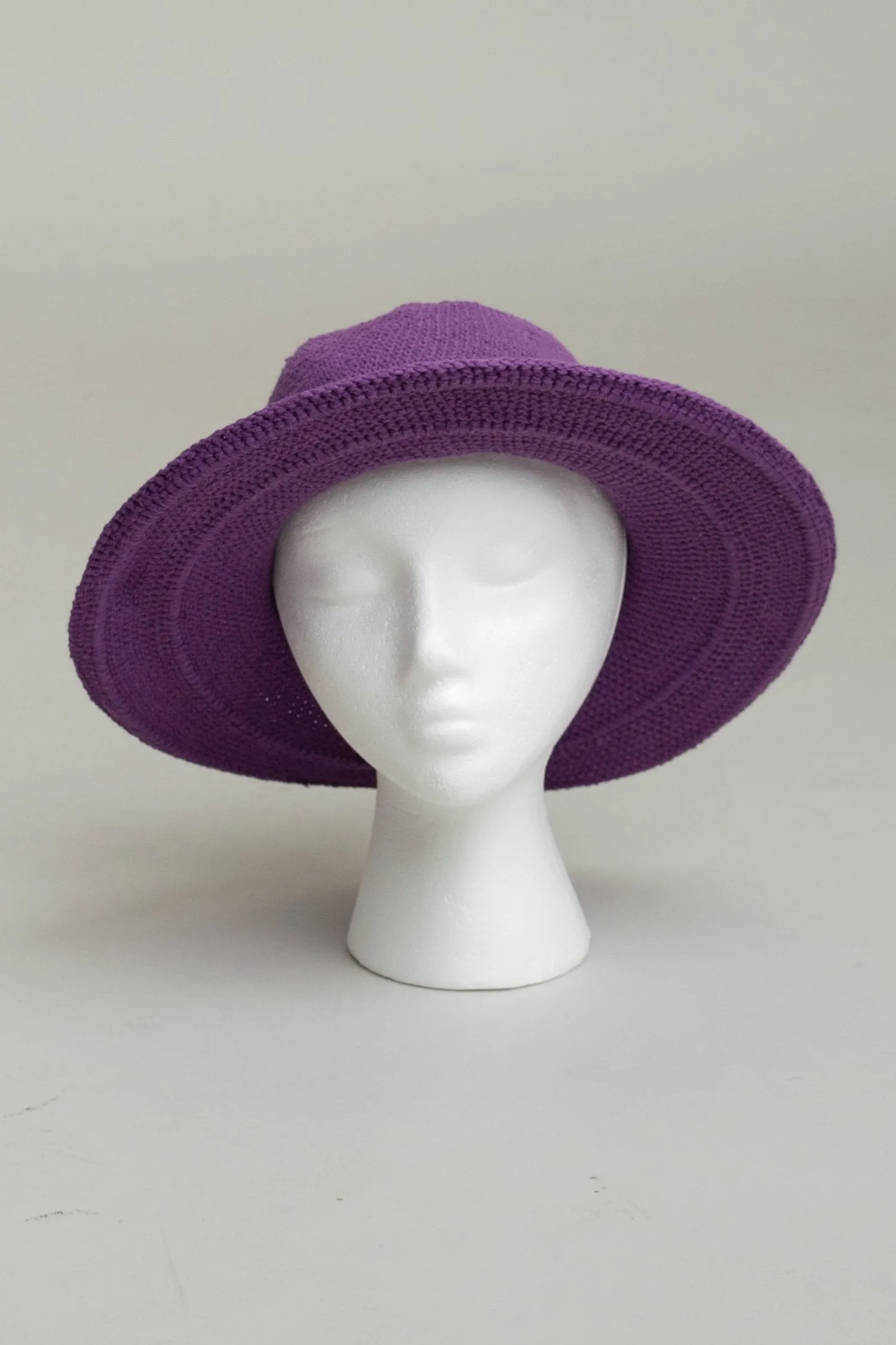 Purple Hat, Cotton