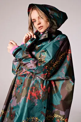 Rainkiss Poncho - Digi Forest Camo