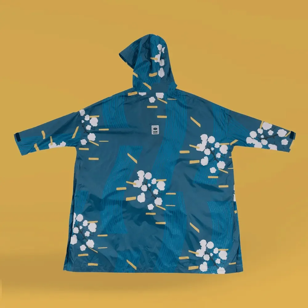 Rainkiss Poncho - Digi Forest Camo