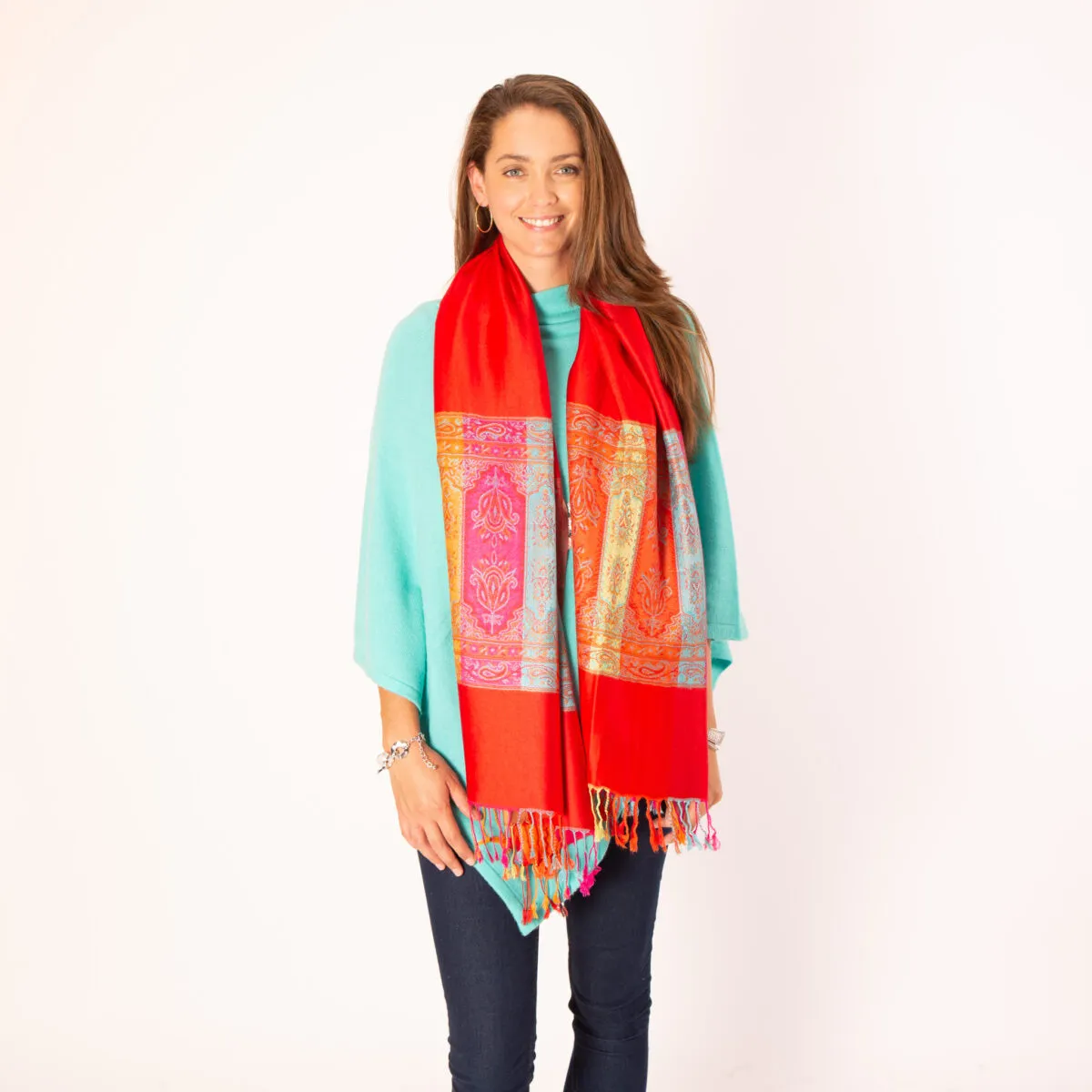 Red Seville Scarf