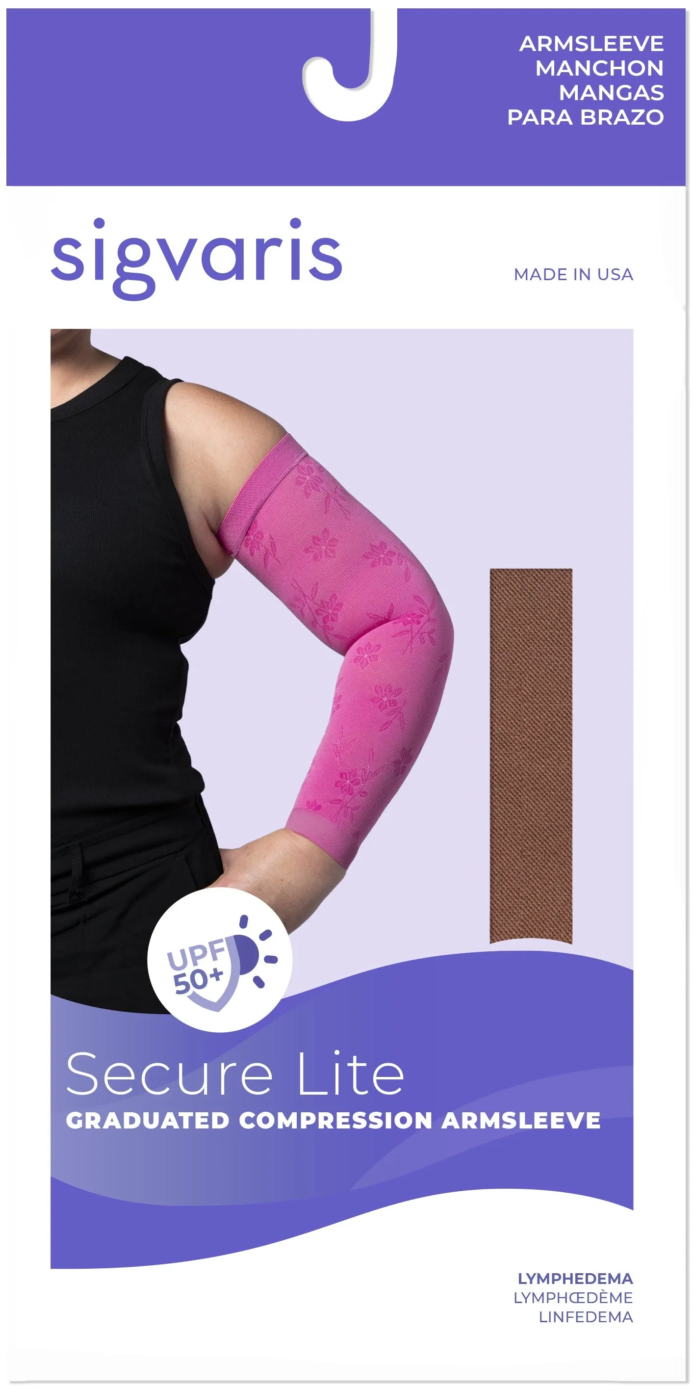 Sigvaris Secure Lite Armsleeve 20-30 mmHg