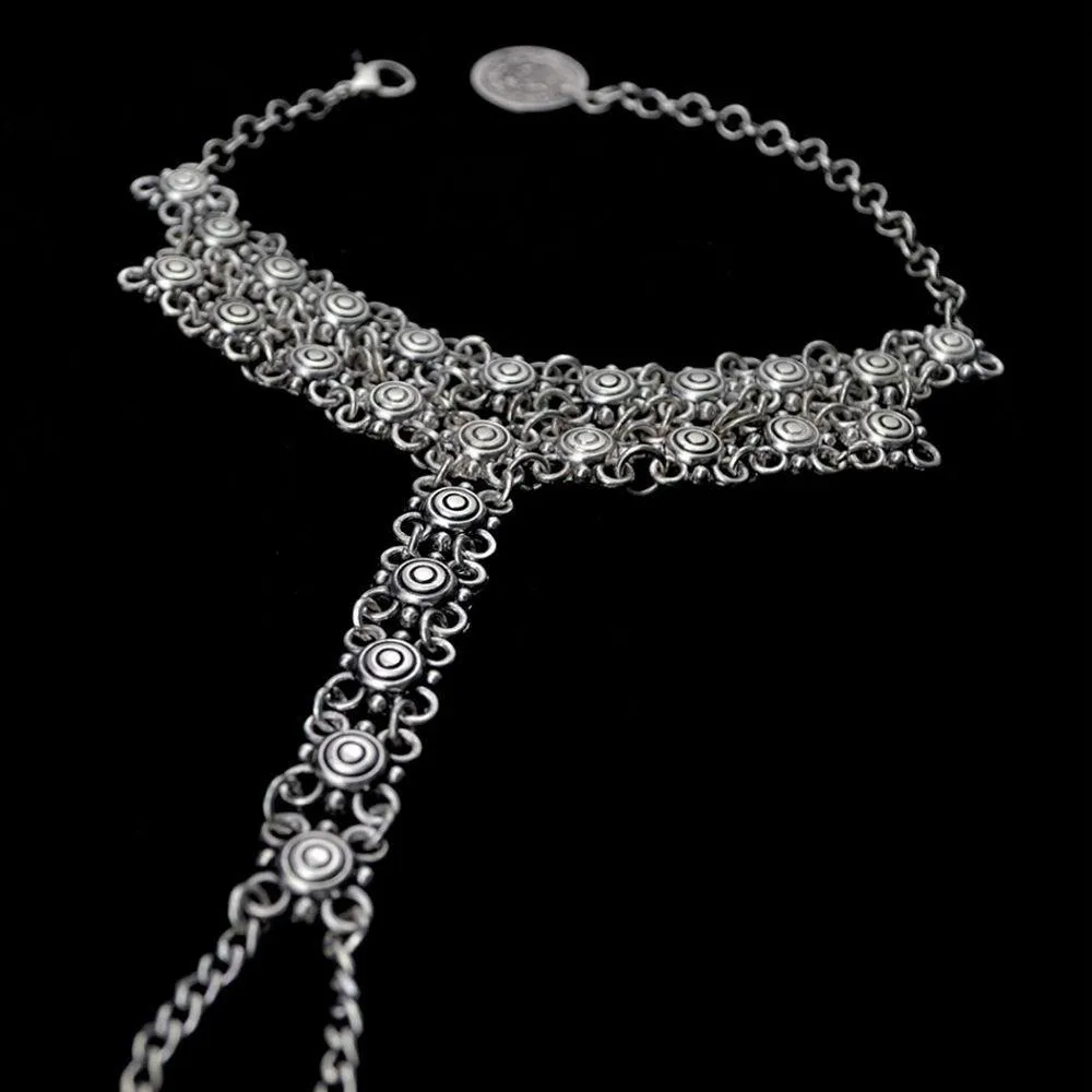 Silver Anklet Barefoot Chain