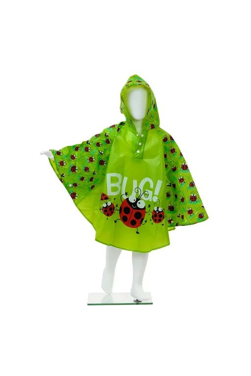 SOAKE BUGZZ KIDS PONCHO