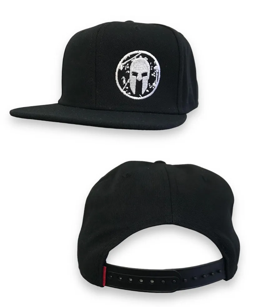 Spartan Combat Snapback Hat - Soft Solid Color