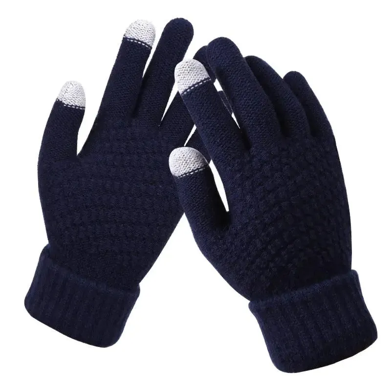 Touch screen Knit Gloves