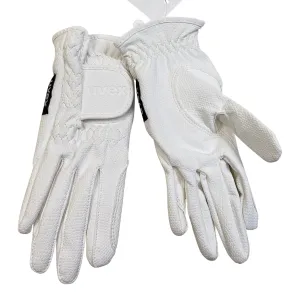 Uvex 'Sportstyle' Riding Gloves in White - 5