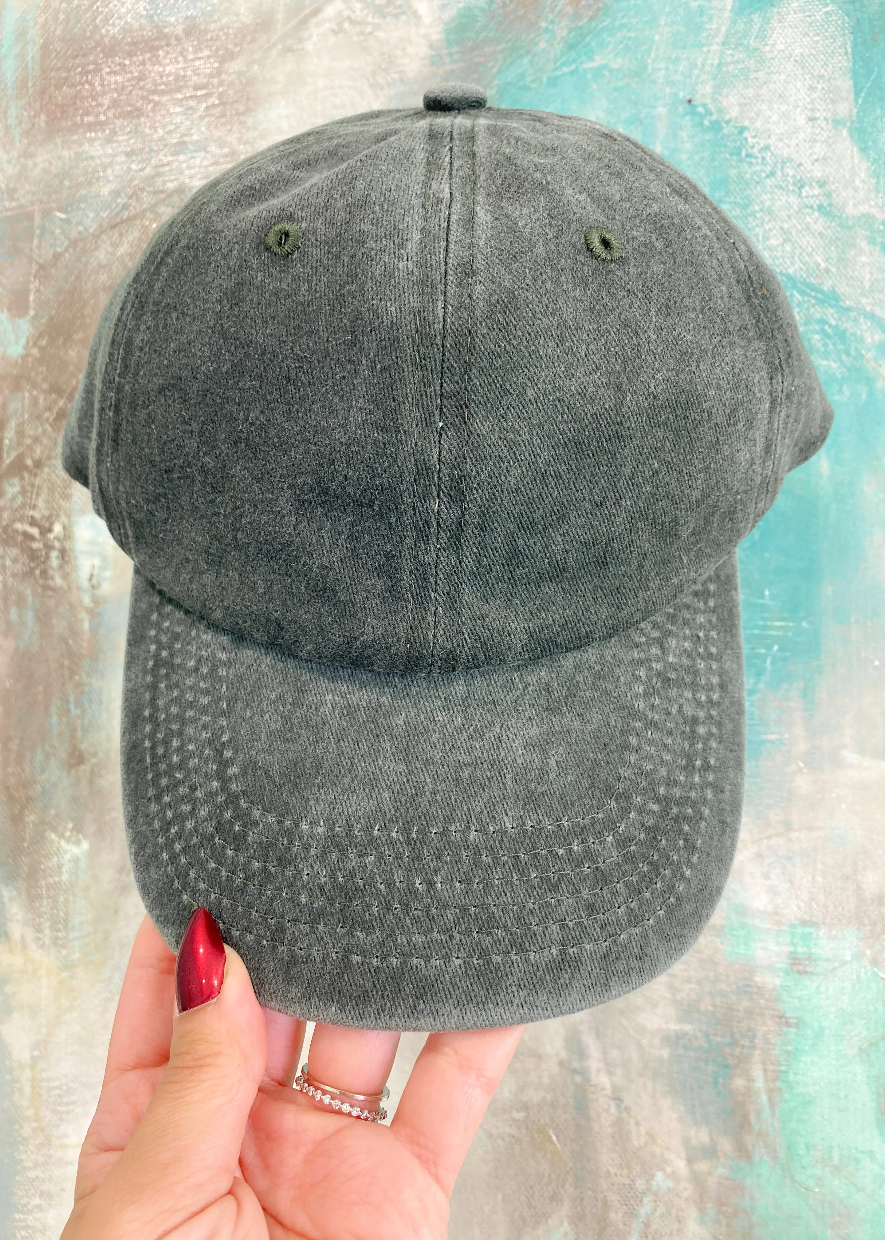 Vintage Mineral Washed Baseball Hats