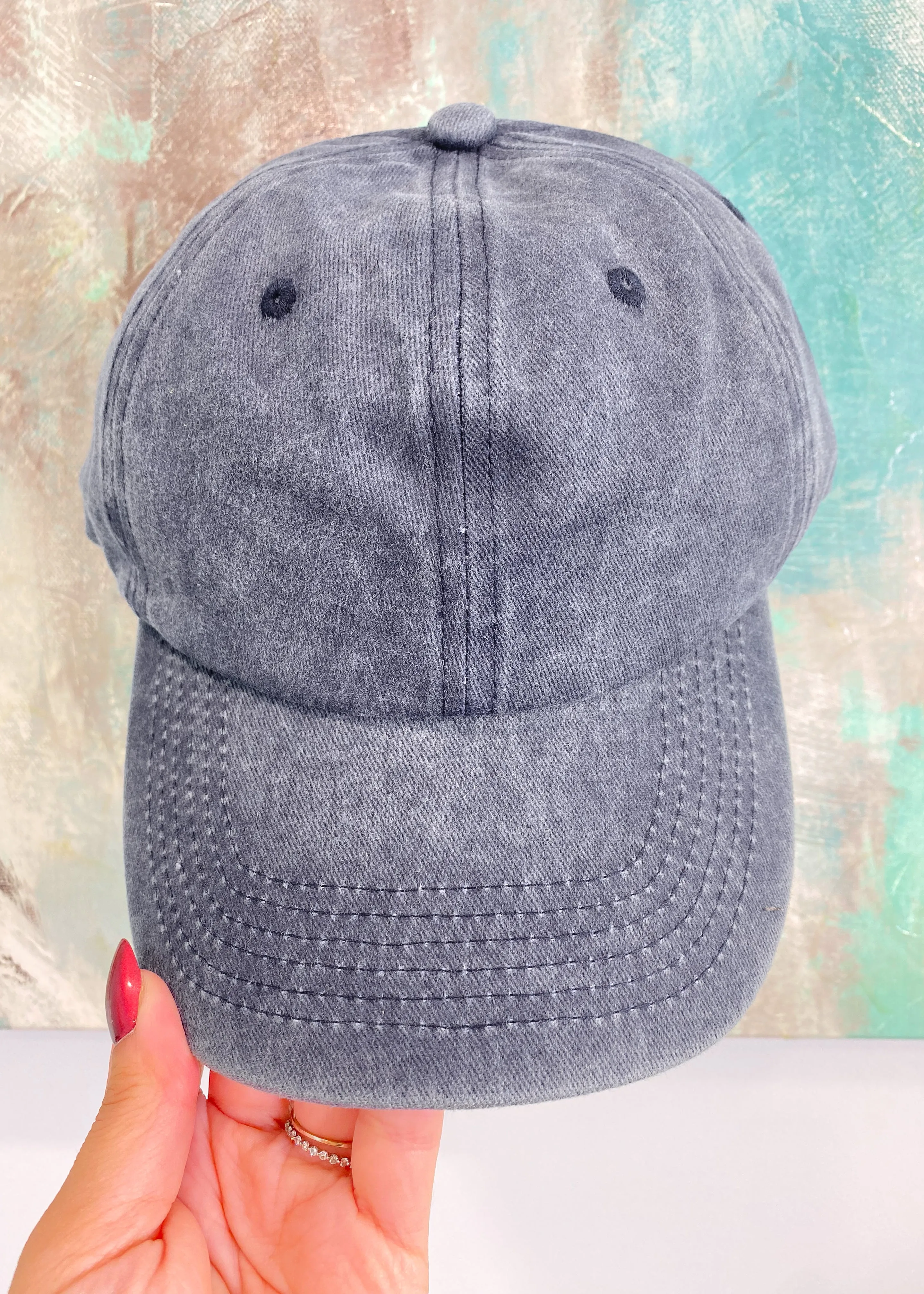 Vintage Mineral Washed Baseball Hats