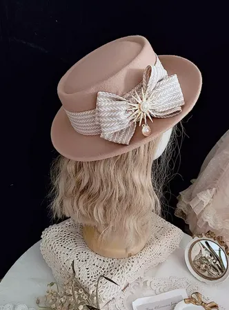 Vintage Style Bow Tie Hats