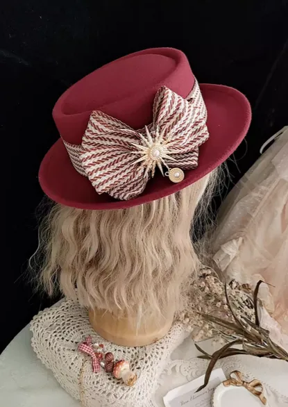 Vintage Style Bow Tie Hats