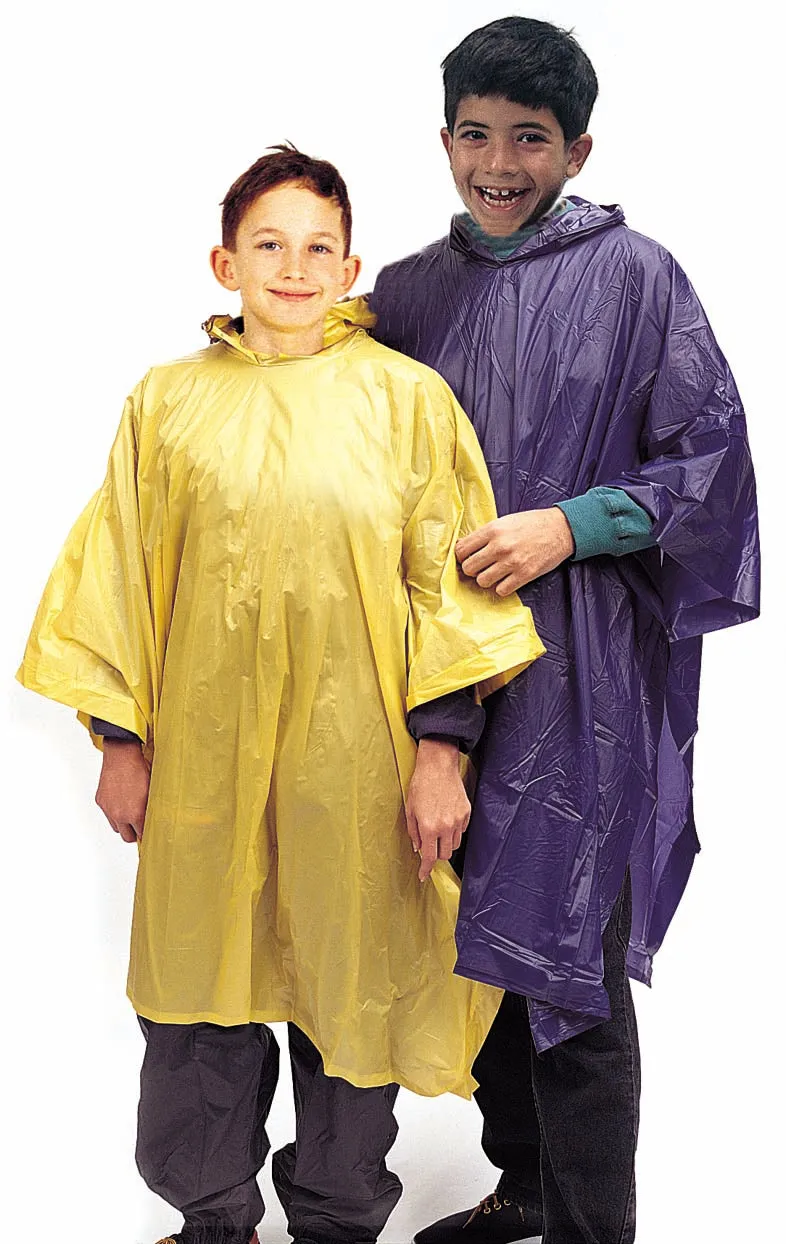 World Famous Vinyl Youth Rain Poncho