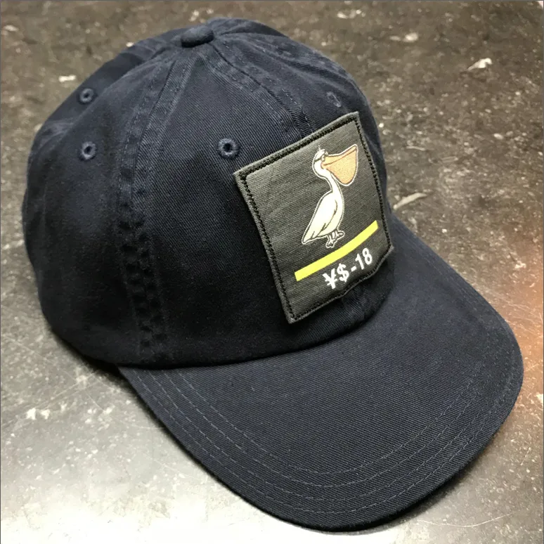 YS Black Patch Dad Hats