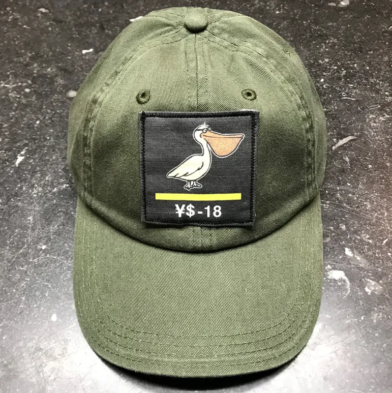 YS Black Patch Dad Hats