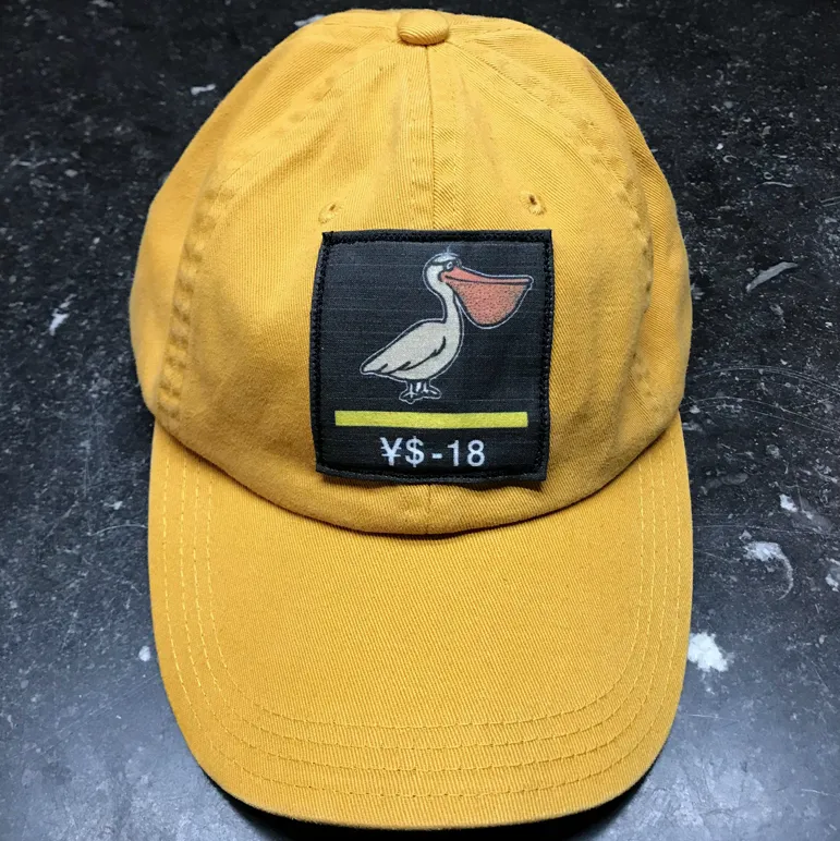 YS Black Patch Dad Hats