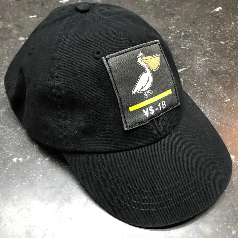 YS Black Patch Dad Hats