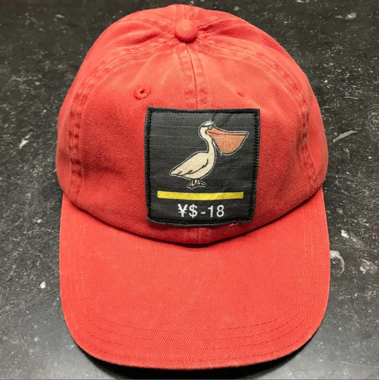 YS Black Patch Dad Hats